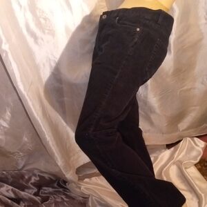 Columbia Women's Navy Corderouy Long Straight Leg Pants